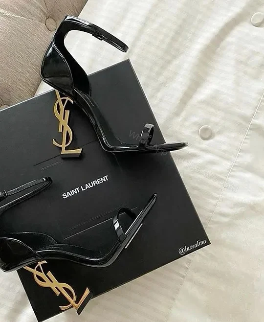 View 2 of BUY FIRST COPY YSL TRENDY HIGH-HEEL SANDALS