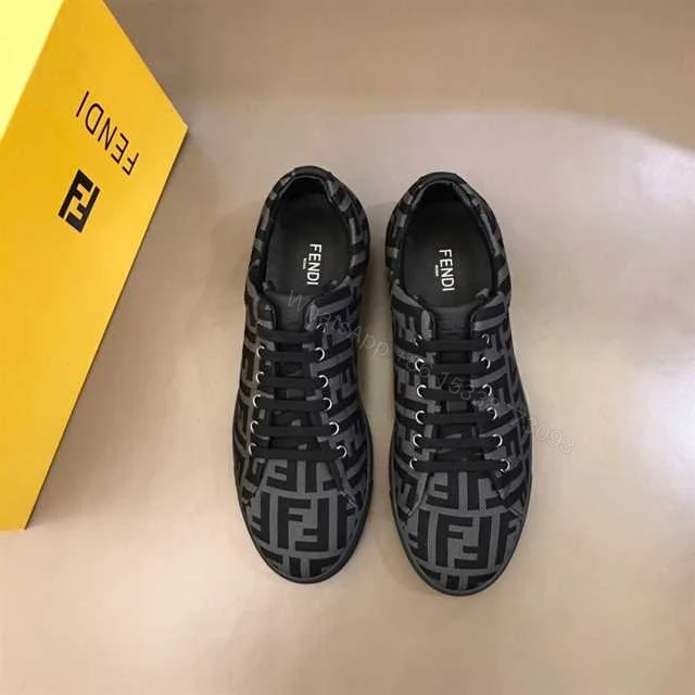 View 6 of FENDI FF MOTIF MESH SNEAKERS – FD14