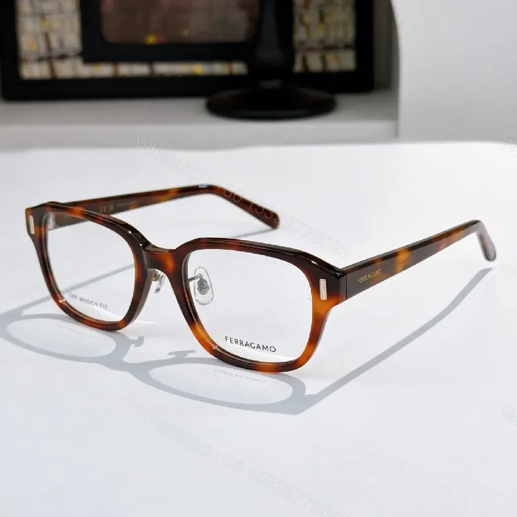 View 5 of Gray Translucent Acetate Rectangular Glasses – Ultra-Comfort, Premium Frame