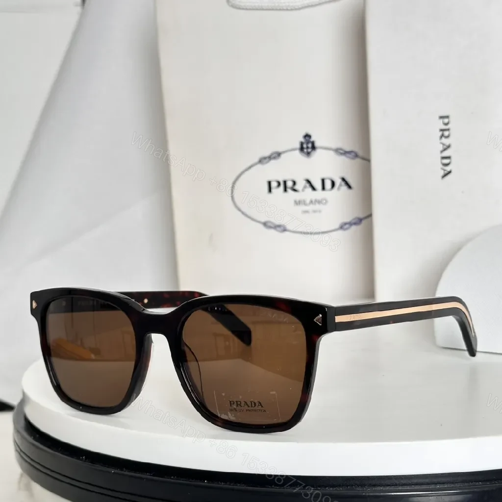 View 6 of Polarized Black Square Sunglasses - High-End Acetate, All-Day Comfort