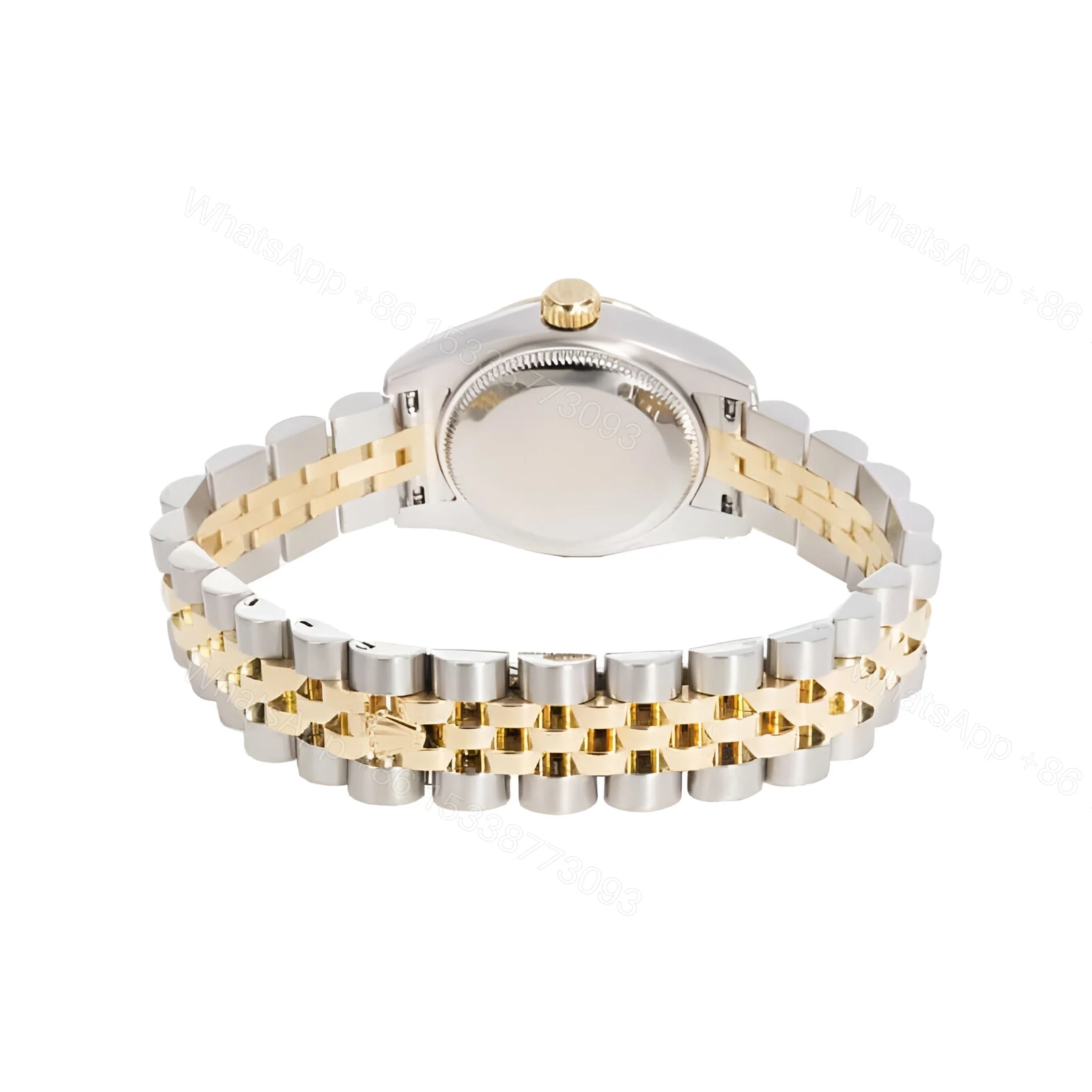 View 5 of Rolex Datejust 179173 Yellow Gold & Diamond Silver Dial Replica