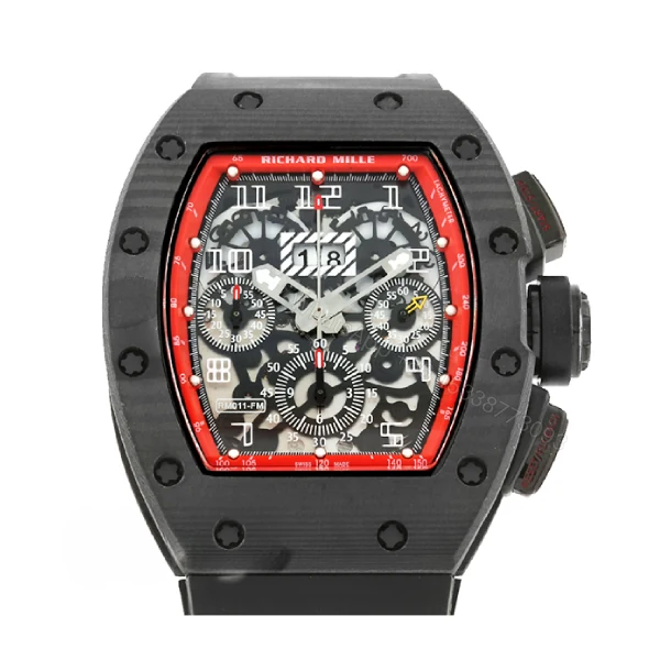 Richard Mille RM 011 Super Clone : Standard Titanium Automatic Flyback Chronograph — view 1