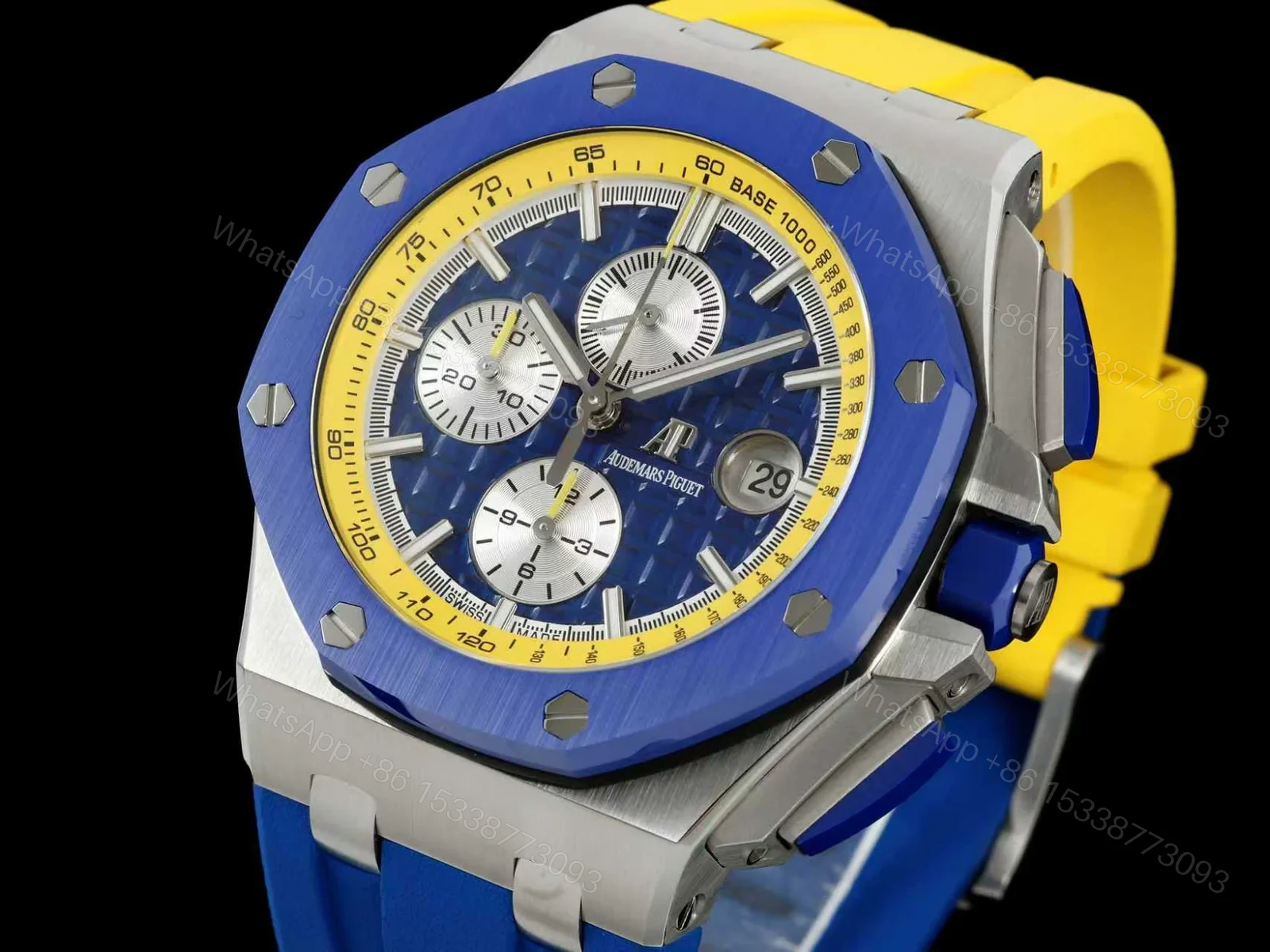 View 3 of Audemars Piguet Royal Oak Offshore 44 Stainless Steel Ceramic Ryder Cup Europe 26400SO.OO.A057CA.01