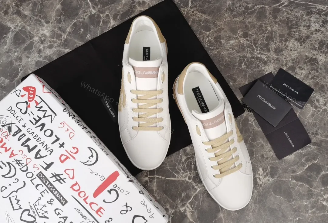 View 3 of Premium White Leather Sneakers: Chic Minimalist Luxury, Textured Accents