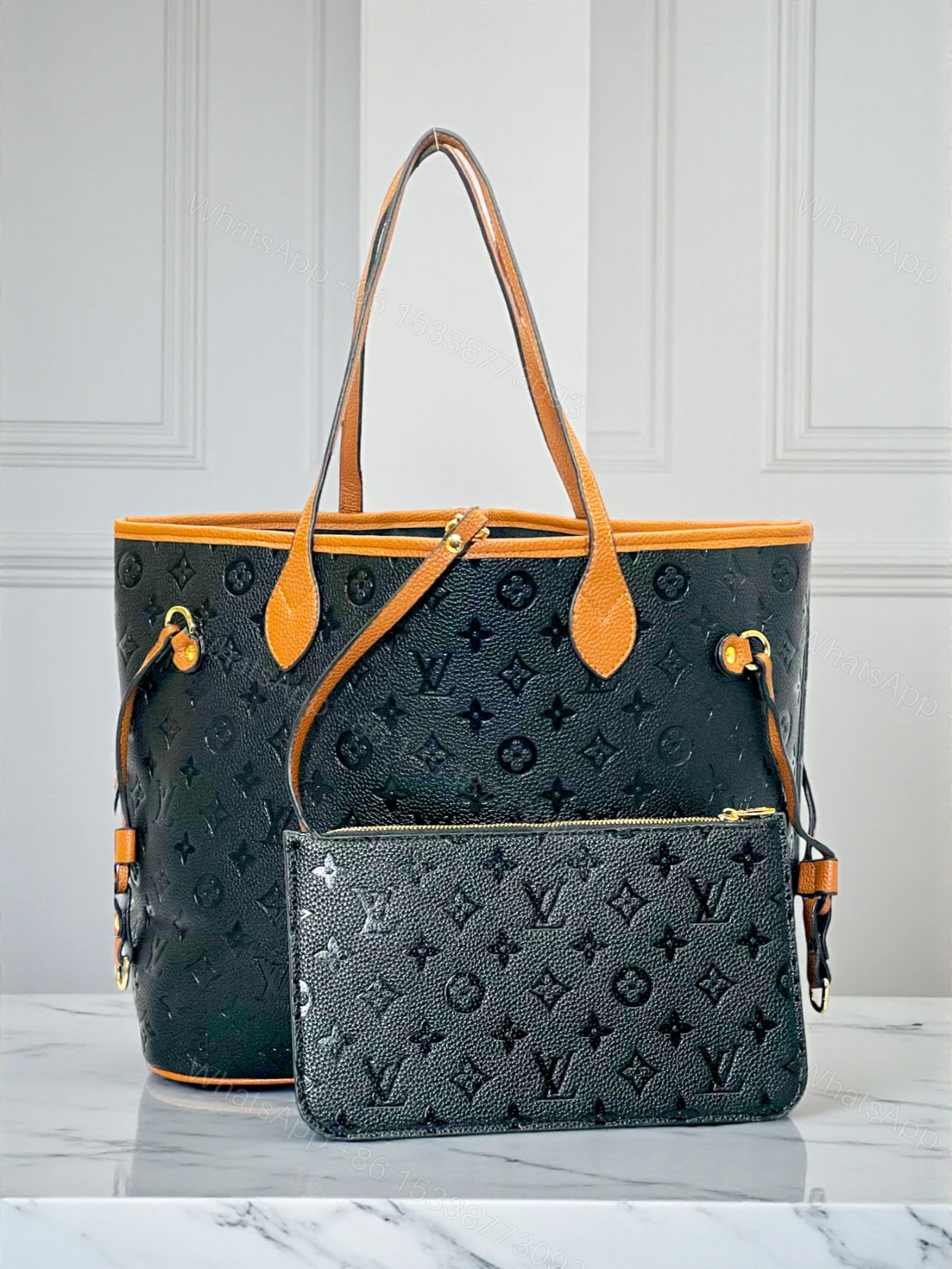 Noir Classic Tote Duo — view 1