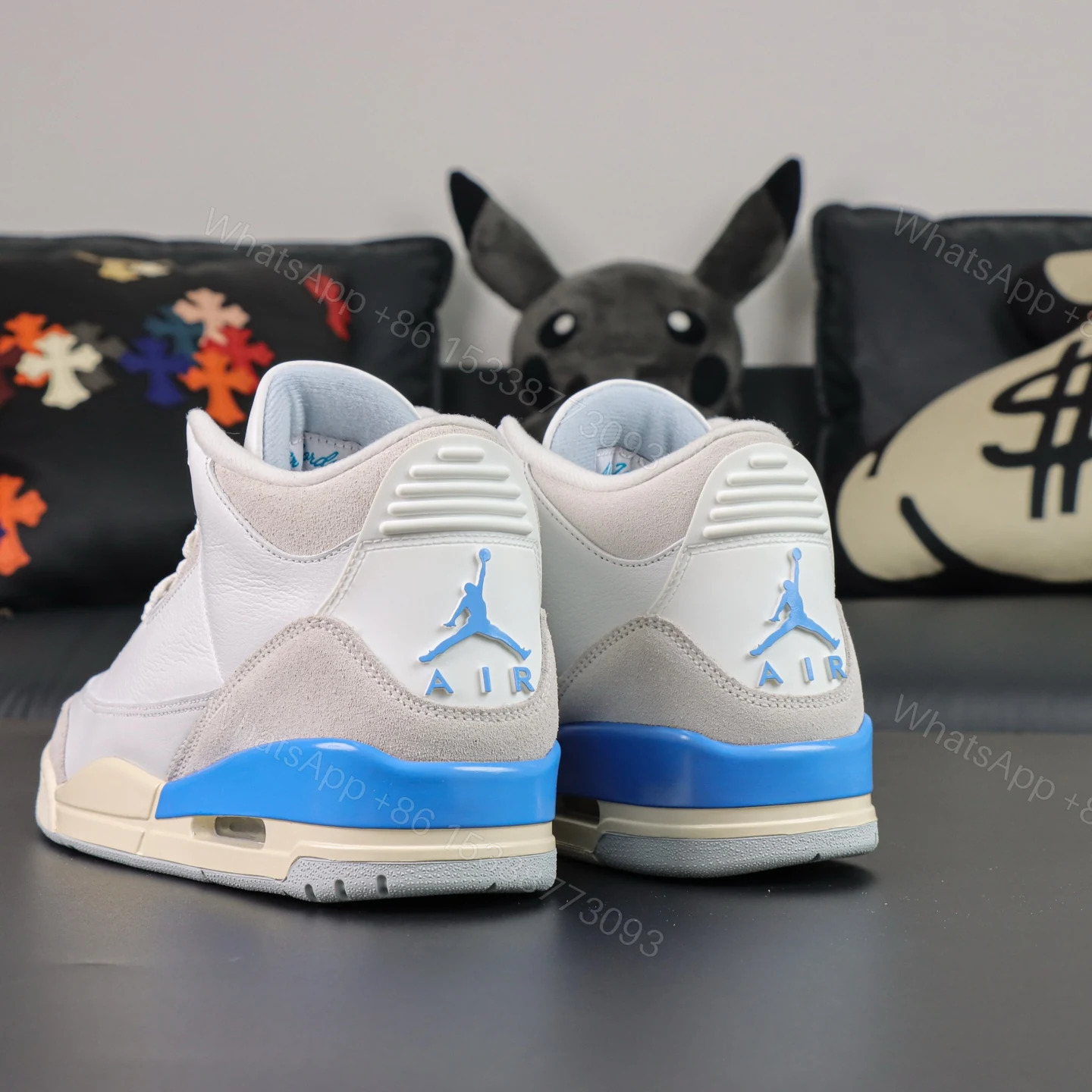View 5 of Air Jordan 3 Retro Lucky Shorts Reps