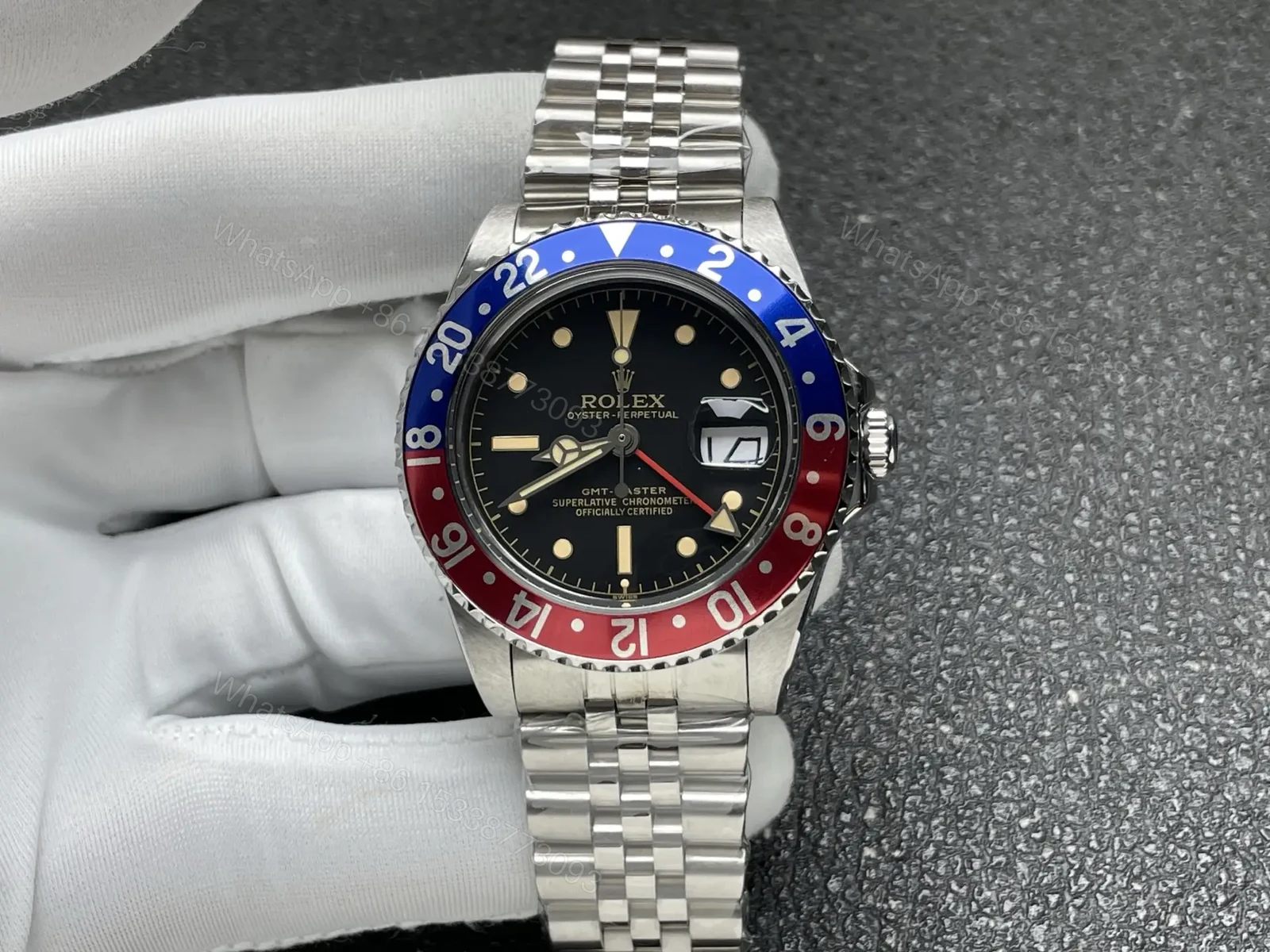 Rolex GMT-Master II Pepsi Watch Jubilee Bracelet Ultimate 40MM 126710BLRO-0001 — view 1