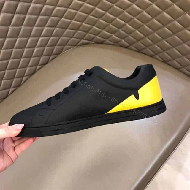 View 4 of FENDI CORNER BUGS LOW-TOP SNEAKERS – FD08