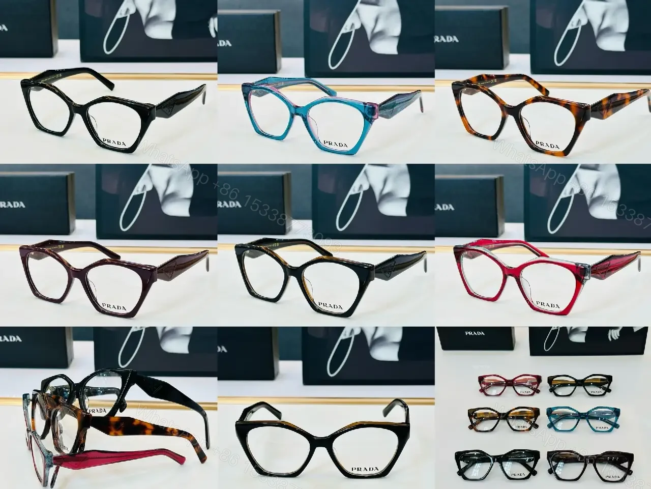 View 6 of Oversized Black Acetate Eyewear: Bold, Comfortable, Designer-Inspired