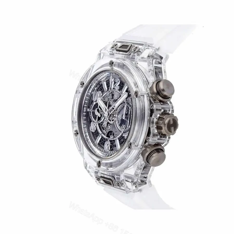 View 4 of Hublot Full Sapphire Replica Best Super Clone