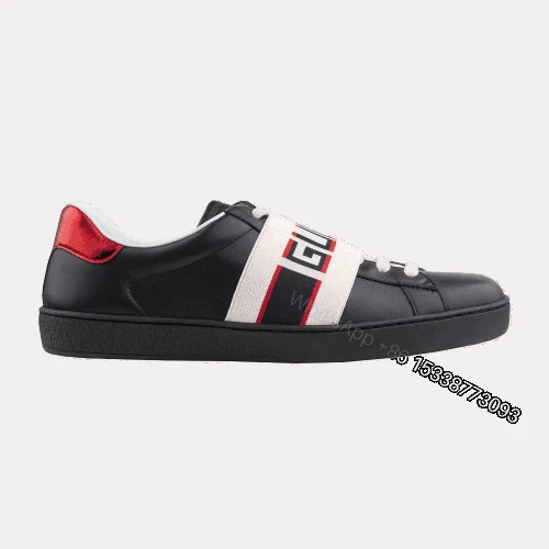 GUCCI STRIPE LEATHER SNEAKER – GC4 — view 1