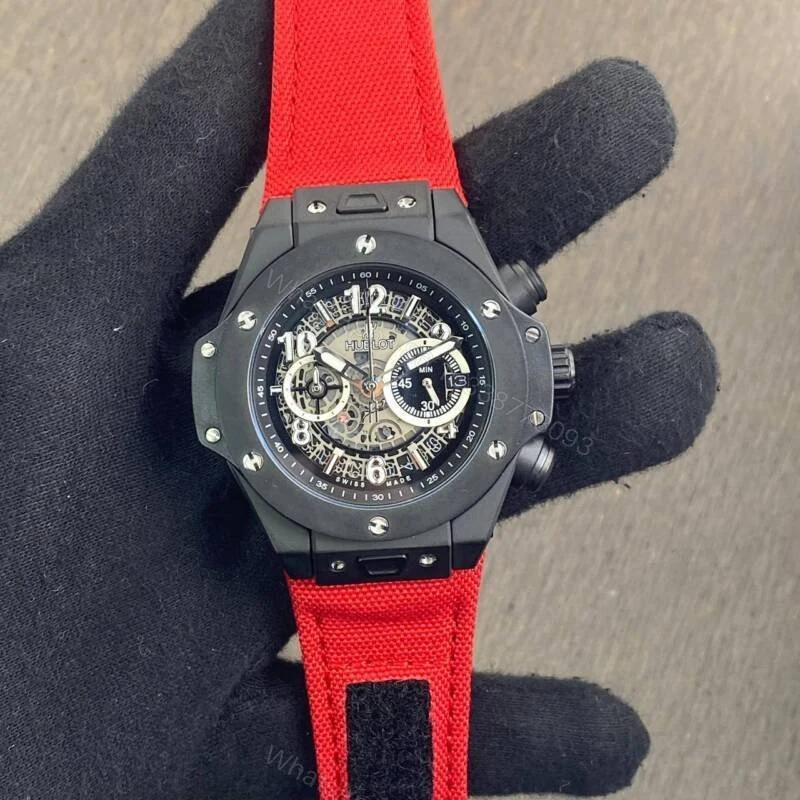 View 2 of Hublot Big Bang Unico Sorai Black 45mm Quartz