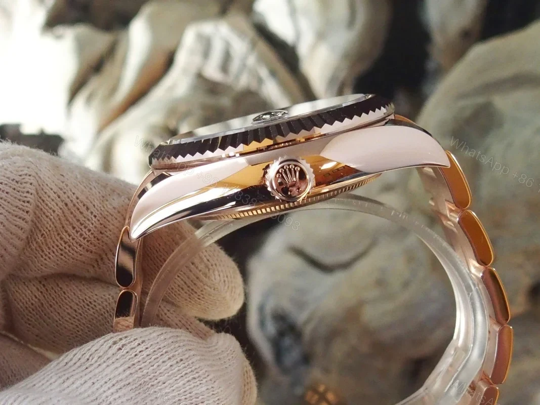 View 2 of Superclone Rolex Sky-Dweller Chocolate Dial 336935