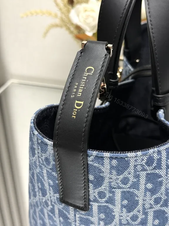 View 8 of Bold Denim Tote: Jacquard Texture, Designer-Inspired Tote