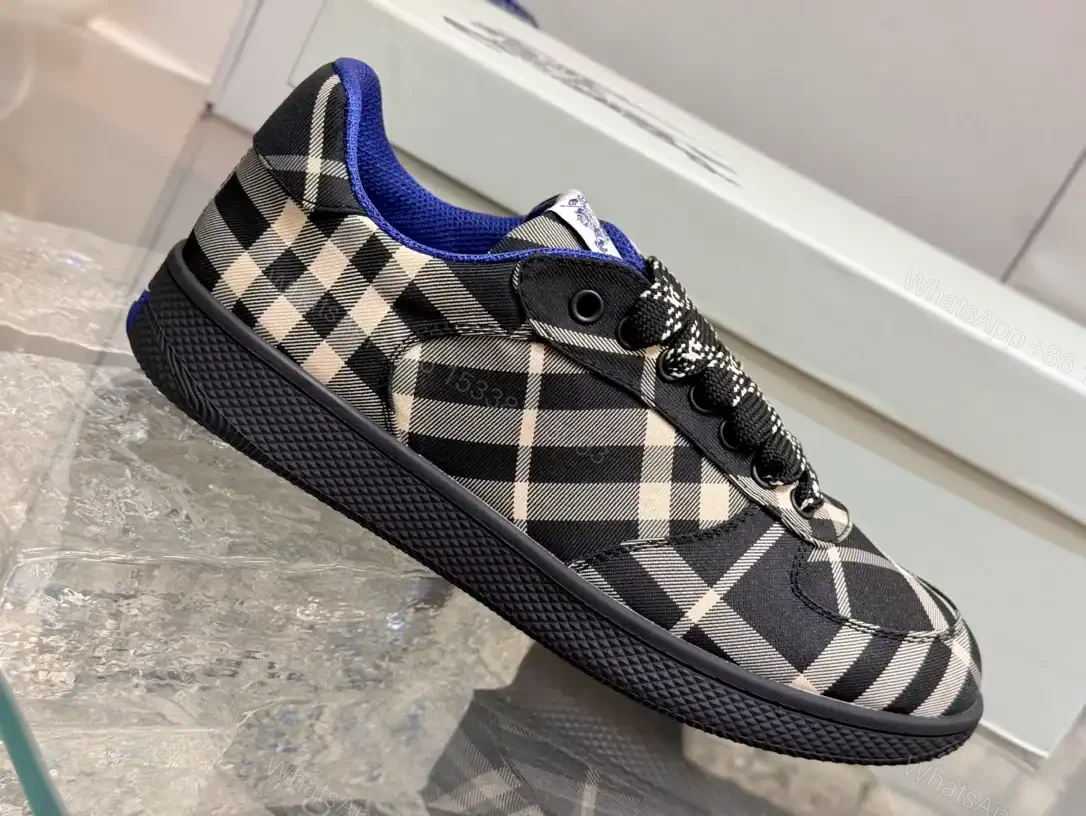 View 4 of BURBERRY TERRACE CHECK SNEAKERS – BBR094