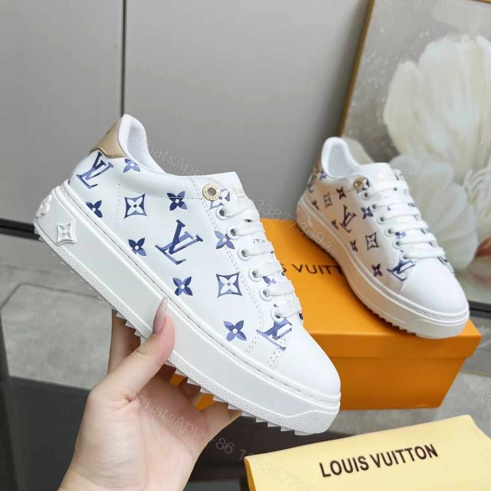 View 5 of Louis Vuitton Time Out Sneaker Blue 1AHOOF