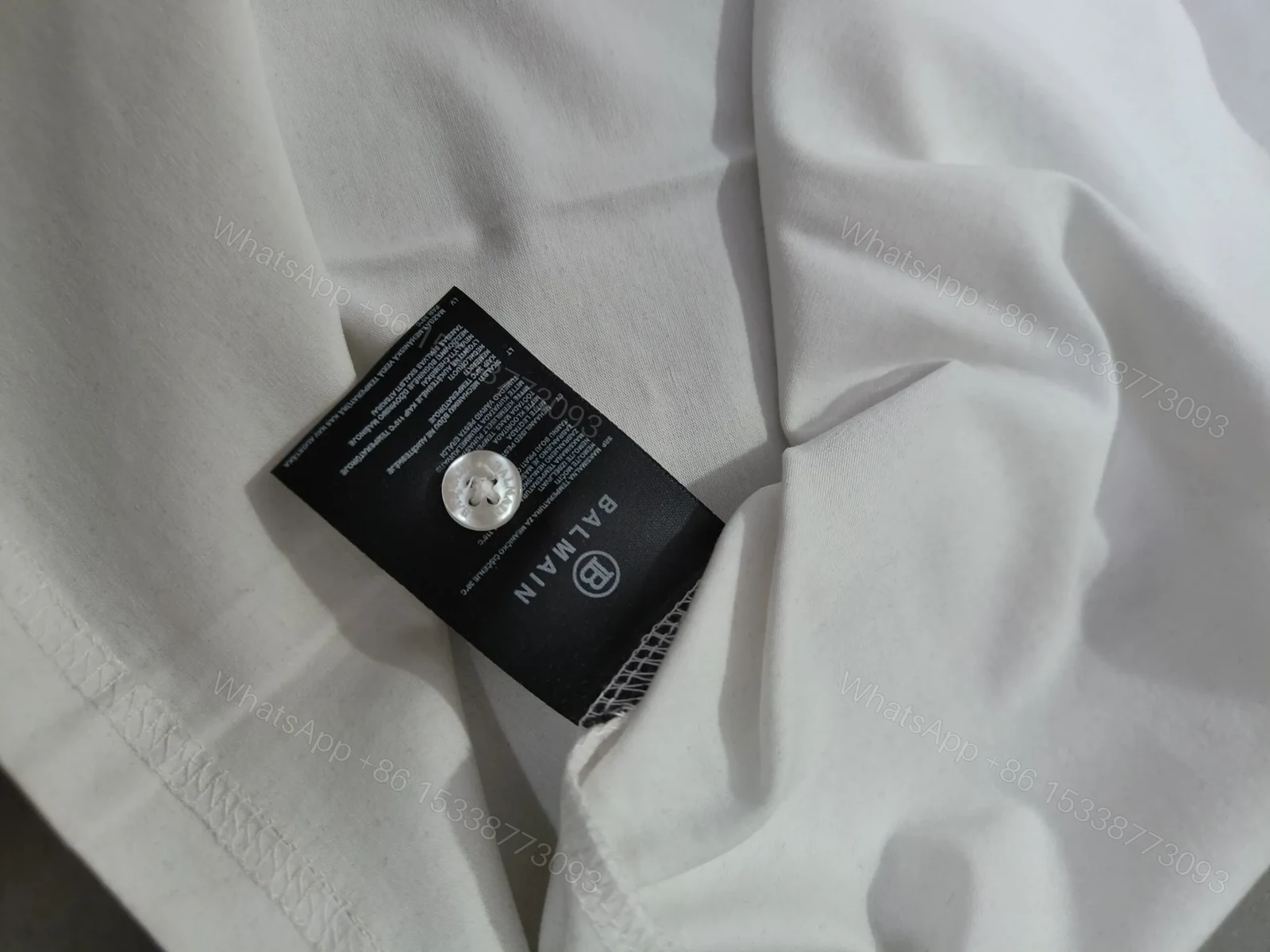 View 3 of BUY FIRST COPY BALMAIN PARIS SUMMER FASHION POLO T-SHIRTS