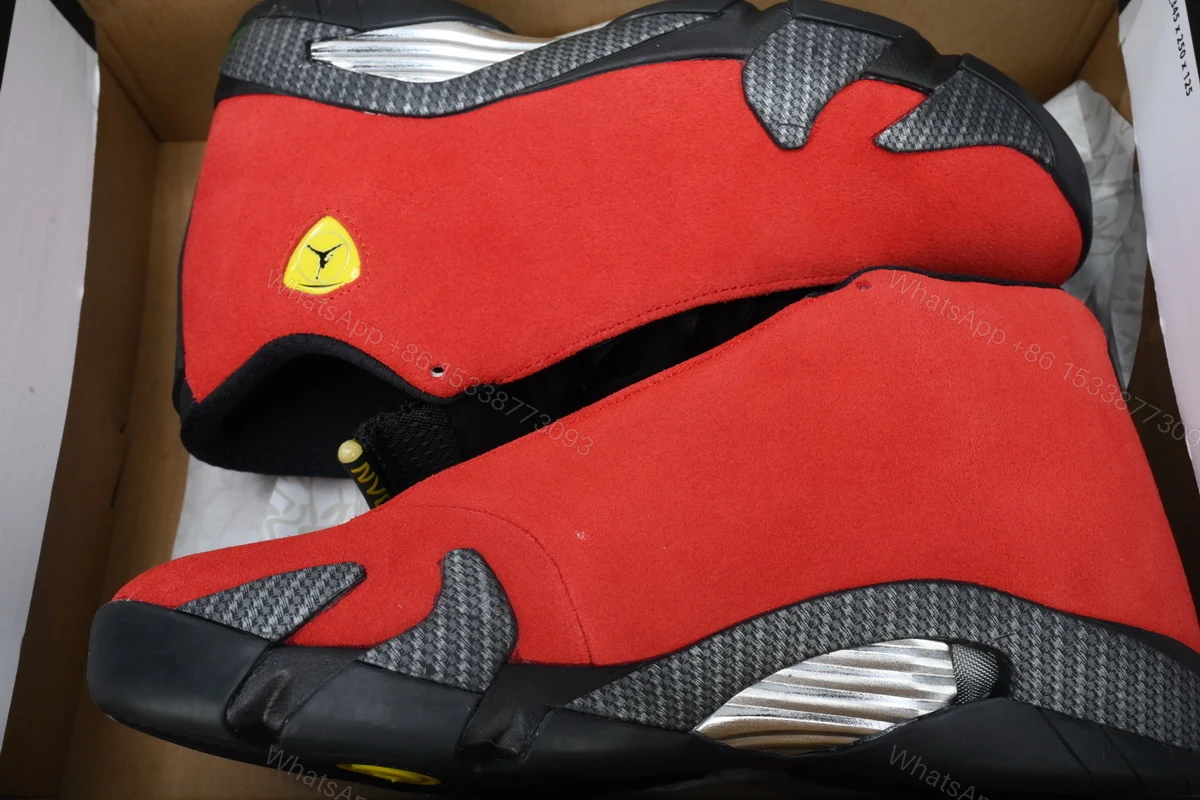 View 5 of Air Jordan 14 Retro 'Ferrari'654459-670