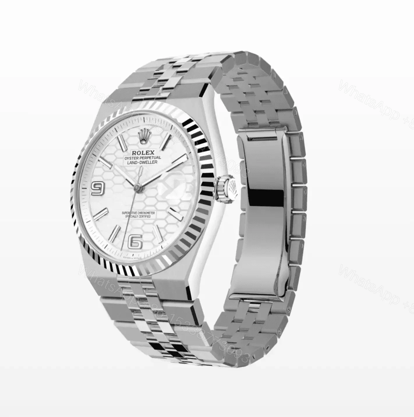 View 17 of Replica Rolex Land Dweller 40 mm Oystersteel