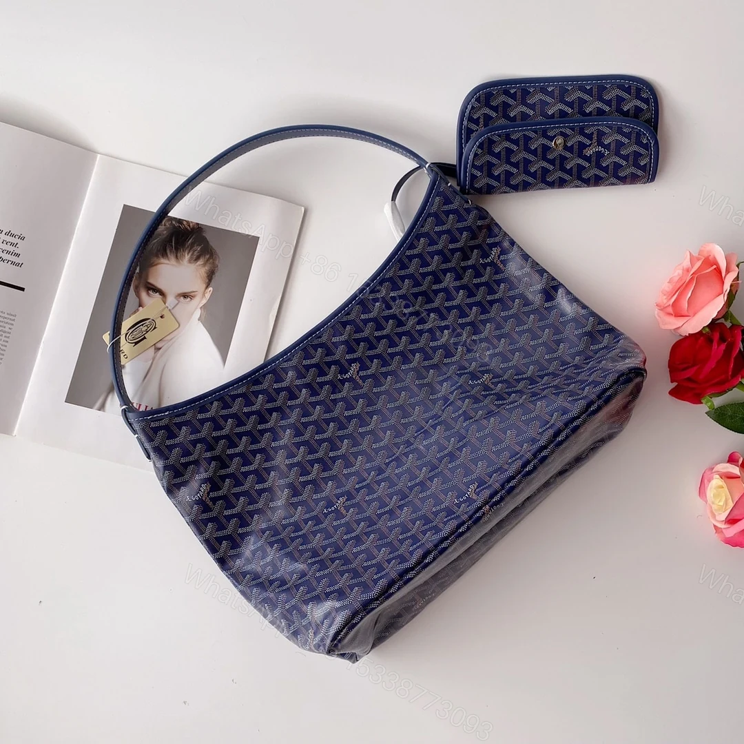 View 7 of GOYARD BOH?ME HOBO BAG NAVY BLUE 42CM BOHEMEPMLTY12CL12P