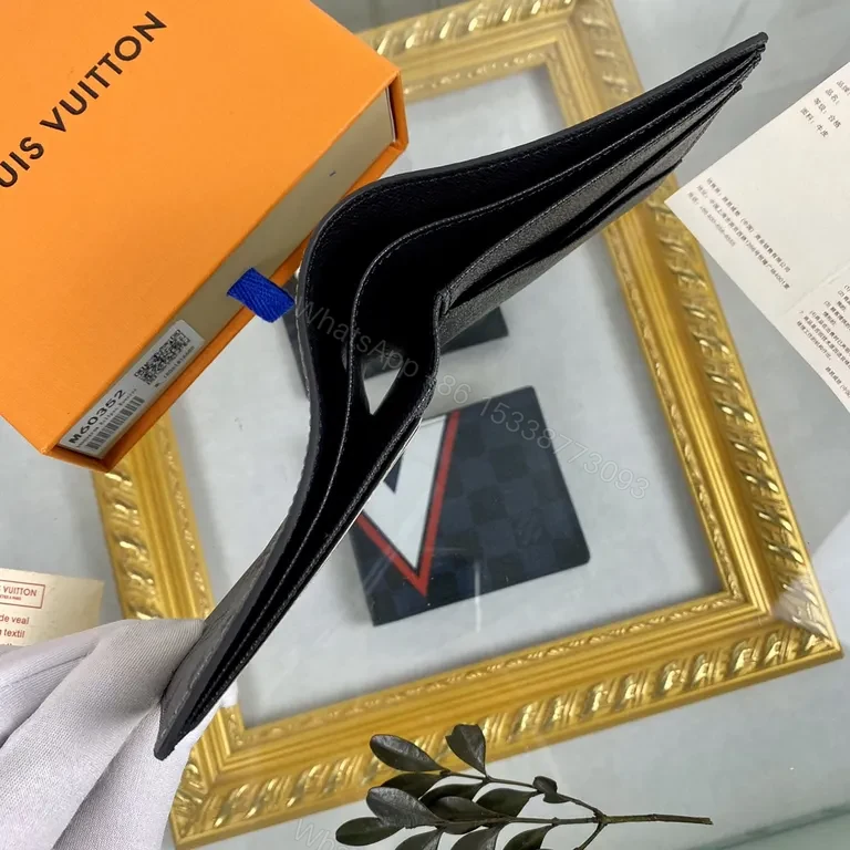 View 8 of Monogram Eclipse: Compact Wallet â€” Luxury, Minimalist, Bi-Fold