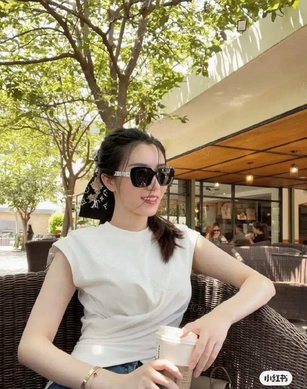 View 9 of Oversized Black Acetate Sunglasses: Modern Luxe Comfort