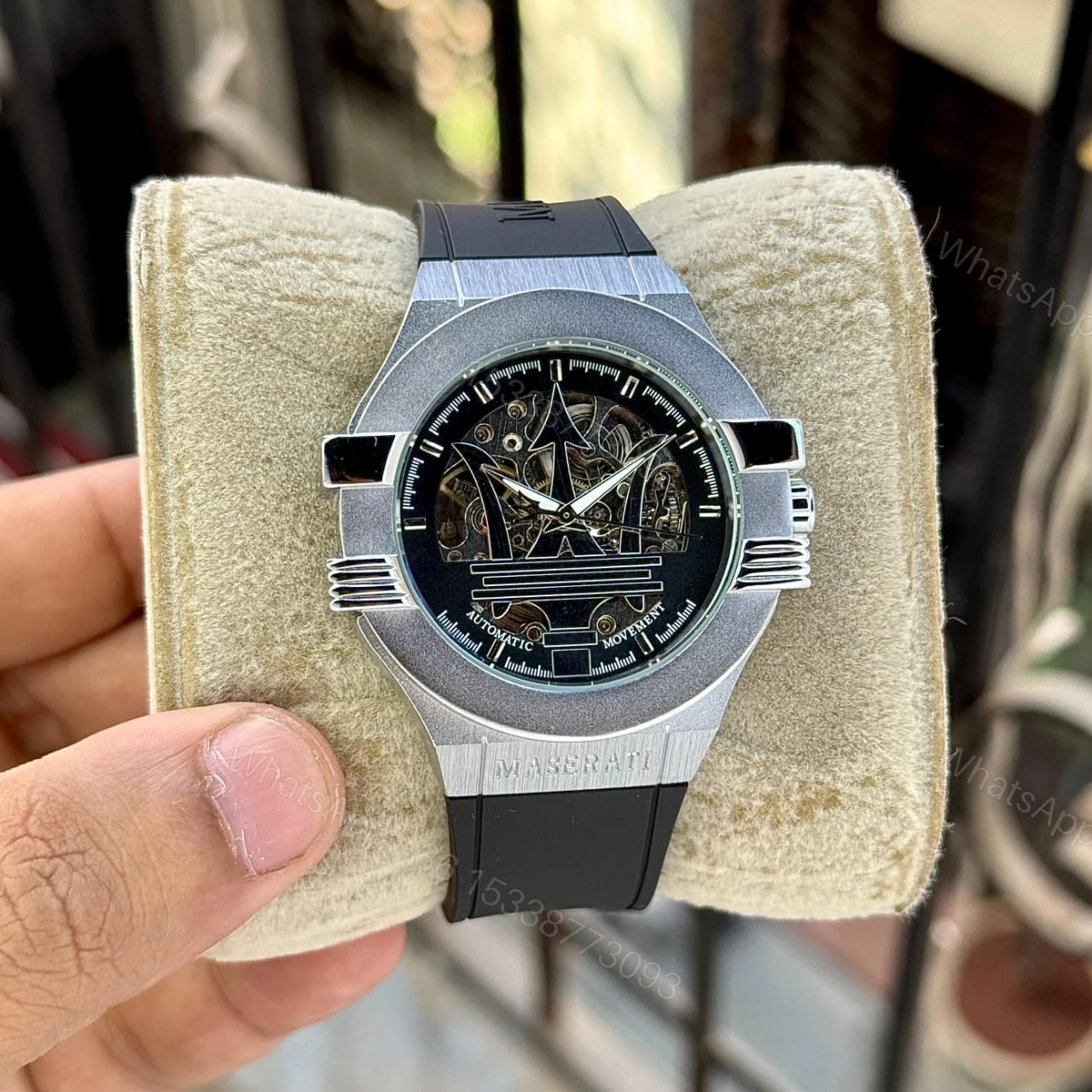 View 3 of FIRST COPY Maserati Potenza Skeleton Watch