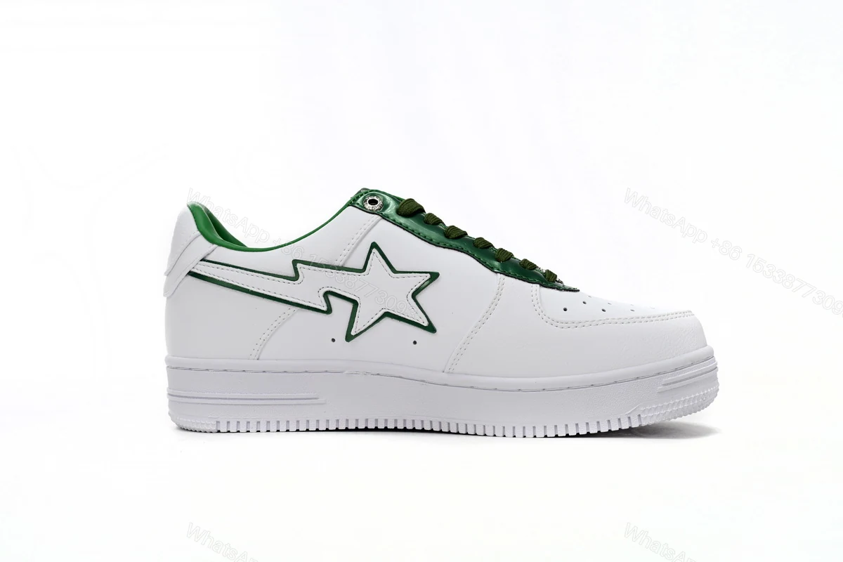 View 2 of Cheap BapeSta White Green edge 1J30-191-017