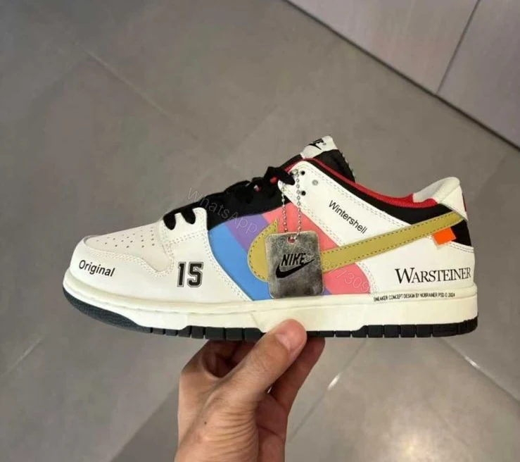 FIRST COPY NIKE SB DUNK CUSTOM 2025 WARSTEINER FOR MEN — view 1
