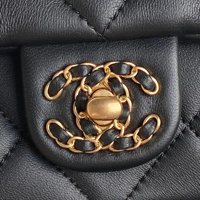 View 8 of Chanel-Style Quilted Mini Bag - Luxury Chain Crossbody