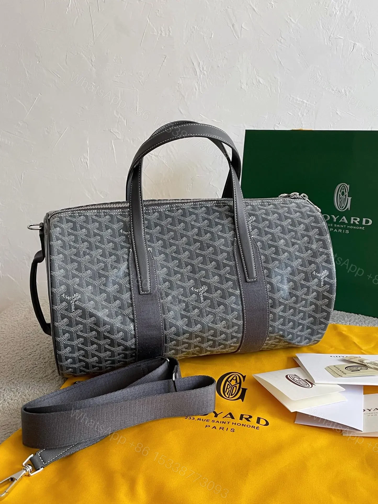 View 3 of Goyard 40 Barrel Sport Duffle Bag – Limited Stock