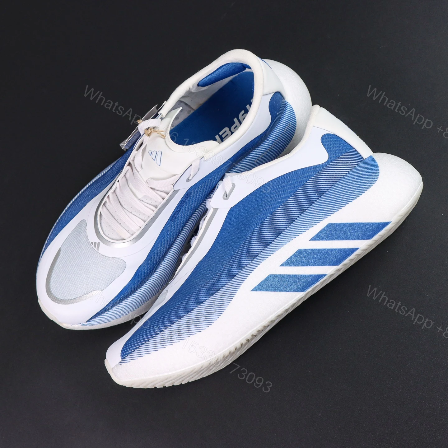 View 9 of adidas Hyperboost Edge White Blue