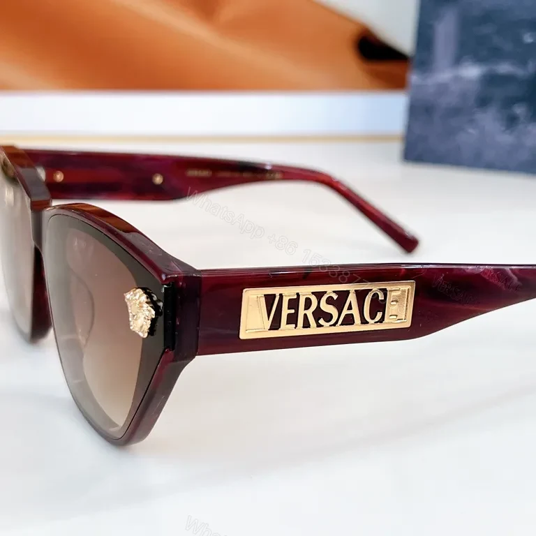 View 3 of Bold Luxe Sunglasses with Versace Detailing