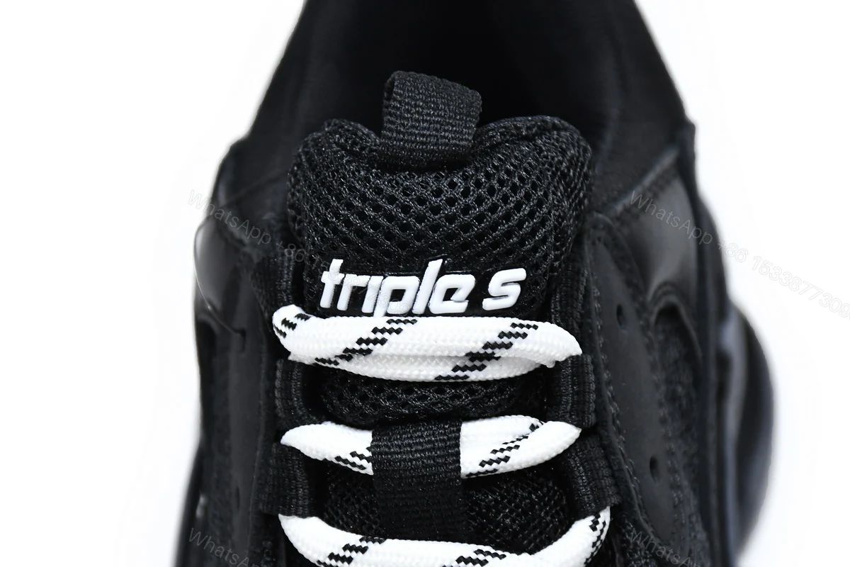 View 8 of Balenciaga Triple S Black 541624 W09O1 1000