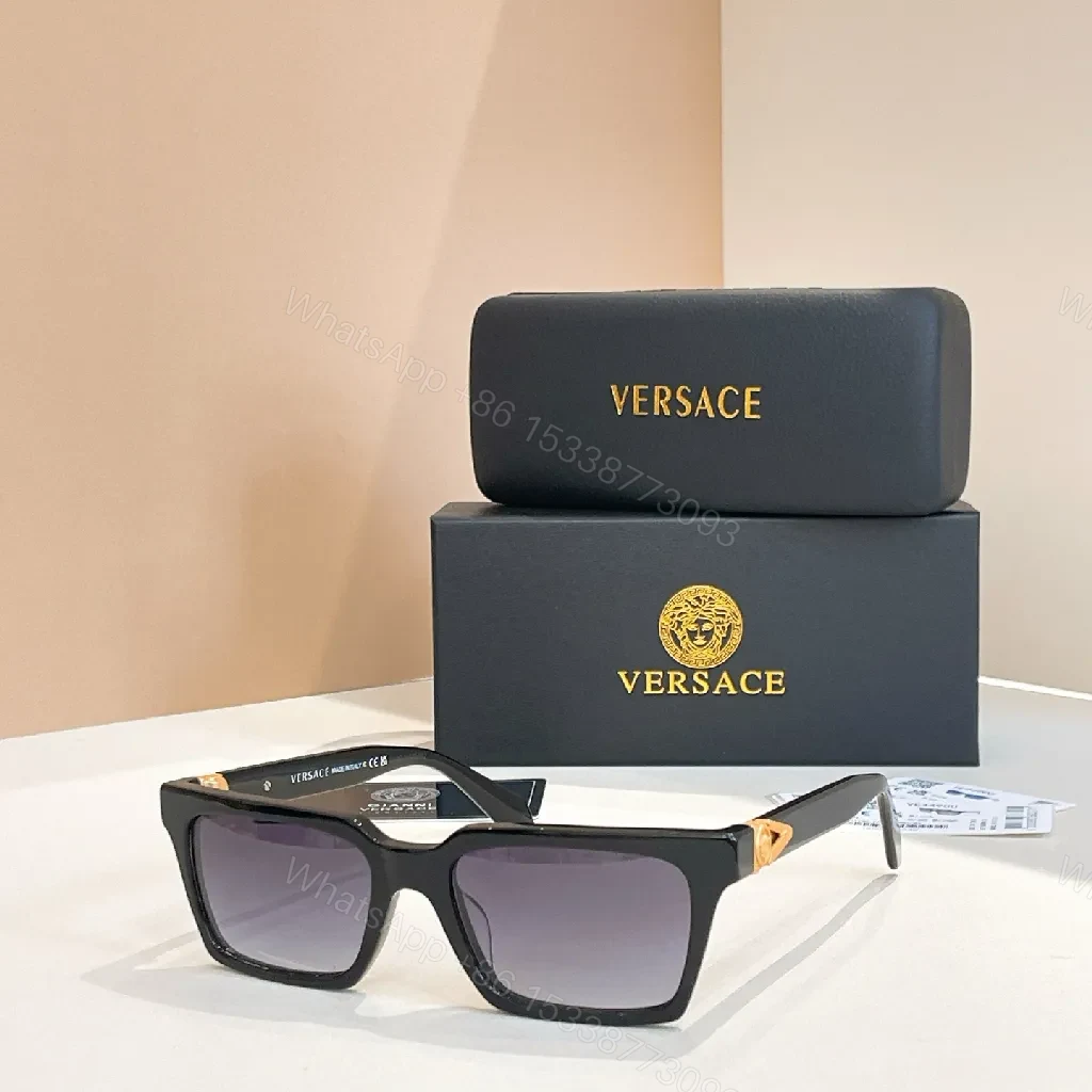 View 6 of White Frame Sunglasses with Gold Accent Detailing - Premium Acetate Sunglasses