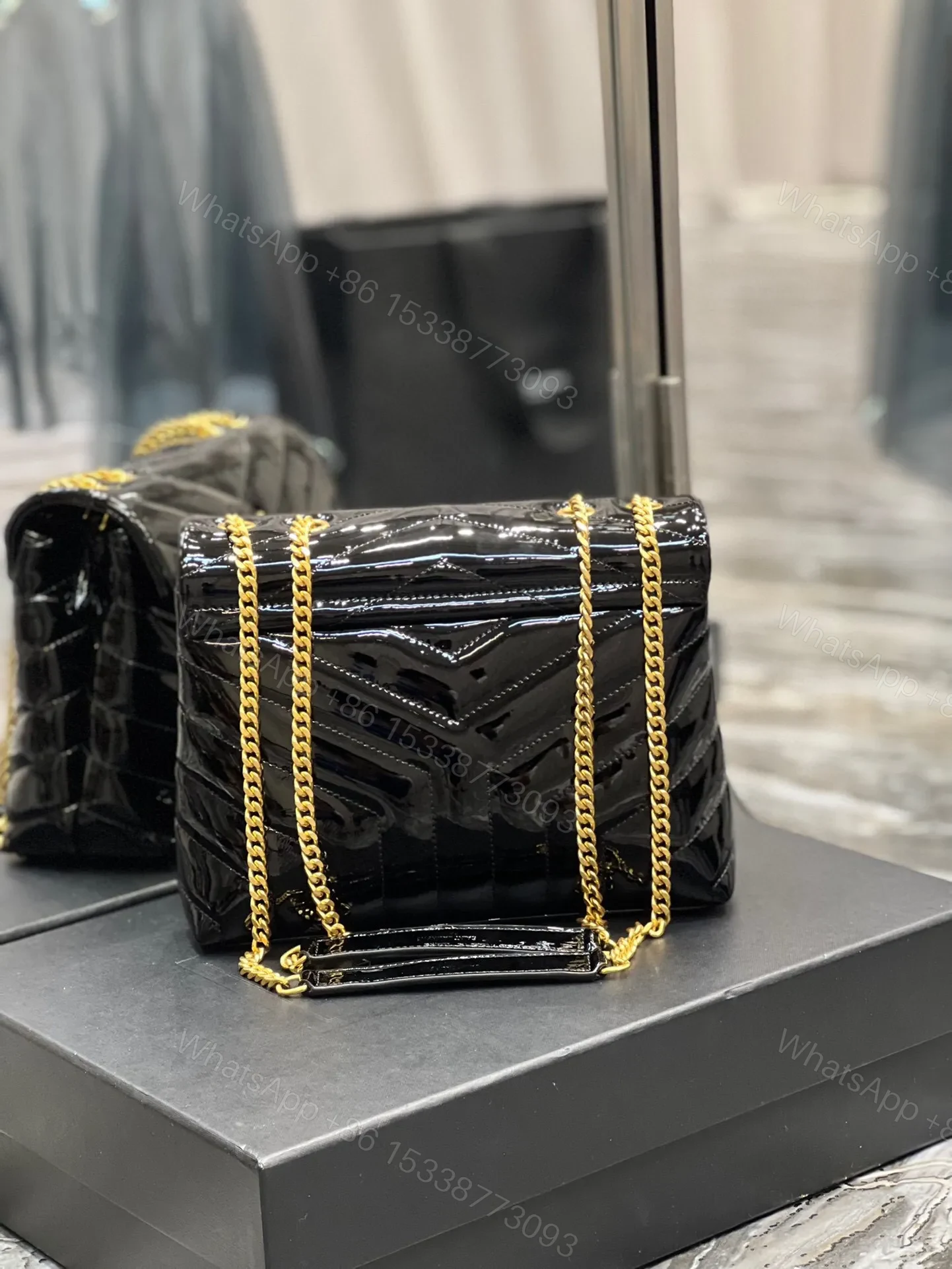 View 3 of Saint Laurent ‘Loulou Medium’ shoulder bag