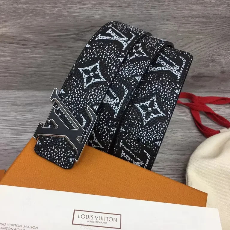 View 5 of Bold Monogram Belt: Elevating Everyday Luxury Accessory