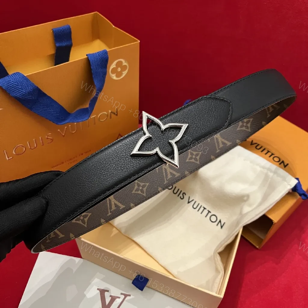 View 11 of Calfskin Monogram Belt — Luxe Everyday Style, Durable