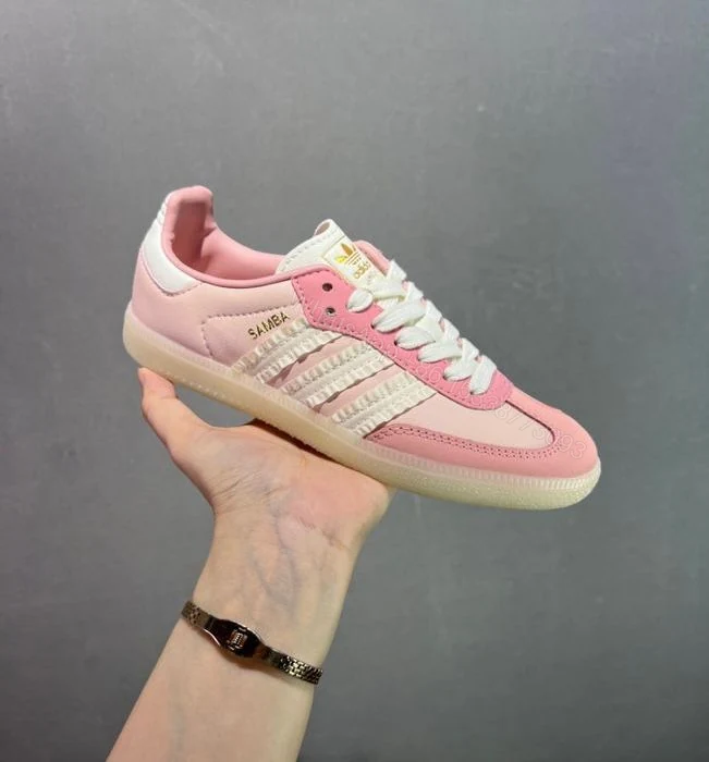 FIRST COPY ADIDAS SAMBA RUFFLE STRIPES PACK WONDER FOR GIRLS — view 1