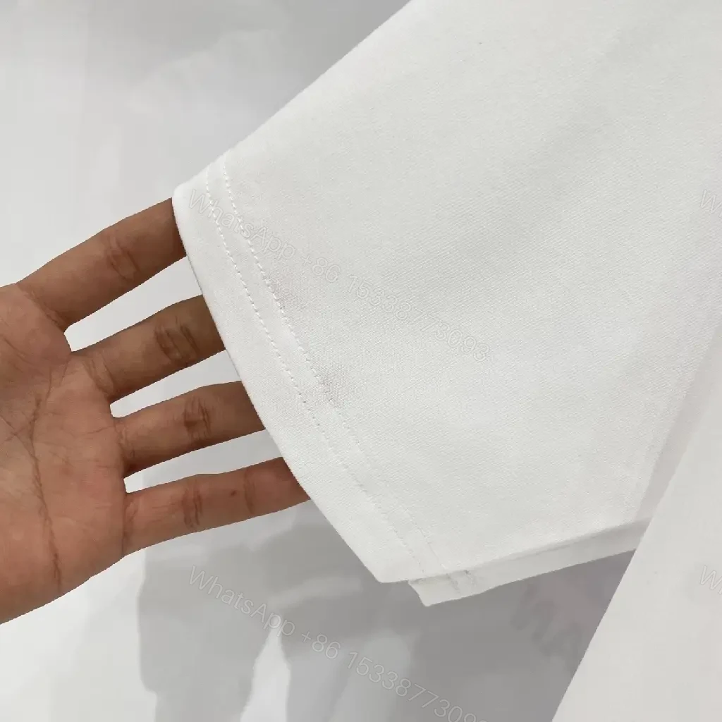 View 3 of Off-White Inspired Off-White Arc Minimalist Cotton Tee