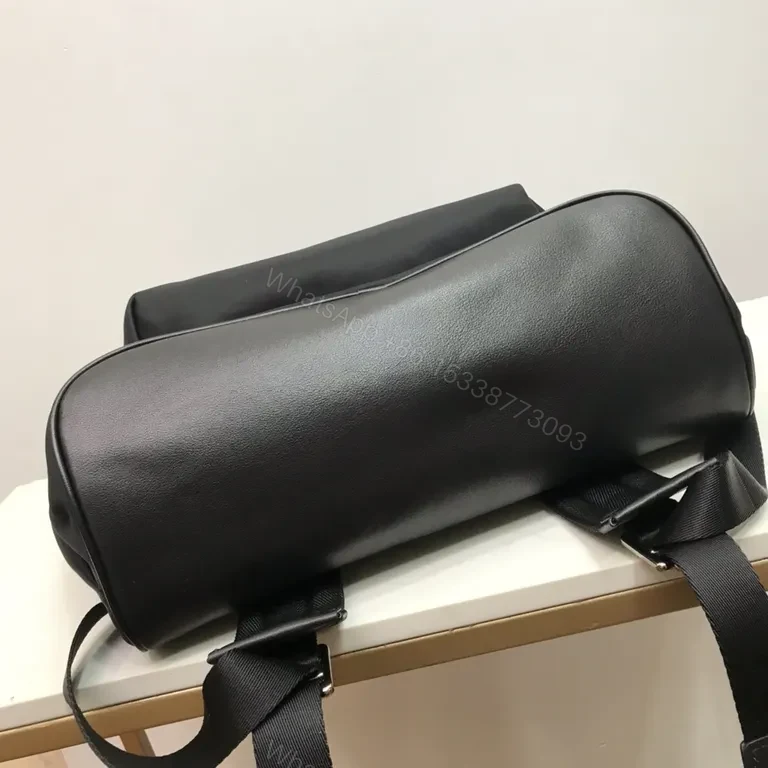 View 7 of Black Nylon Burberry Backpack â€” Minimalist, All-Day Comfort