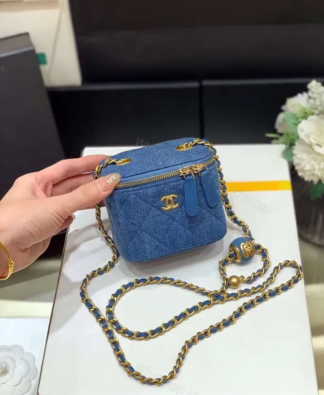 View 7 of Chanel Denim Mini Camera Bag - Modern Luxe, All-Day Wear