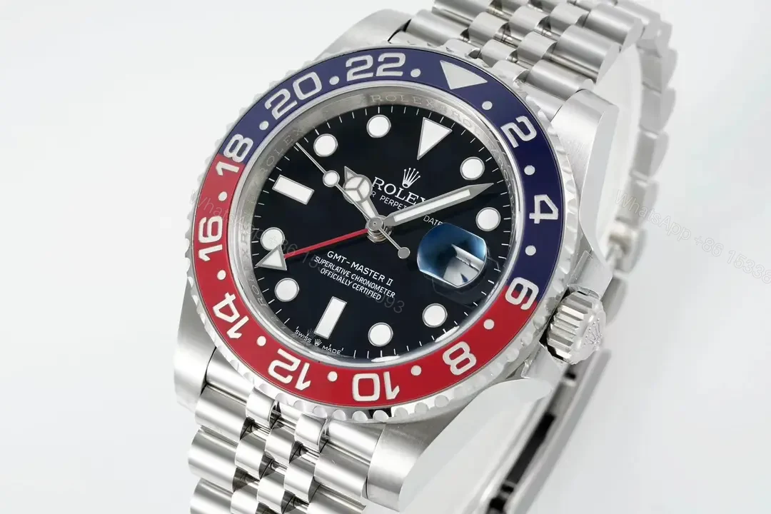 View 3 of Rolex GMT-Master II Stainless Steel BLRO Jubilee 126710BLRO-0001