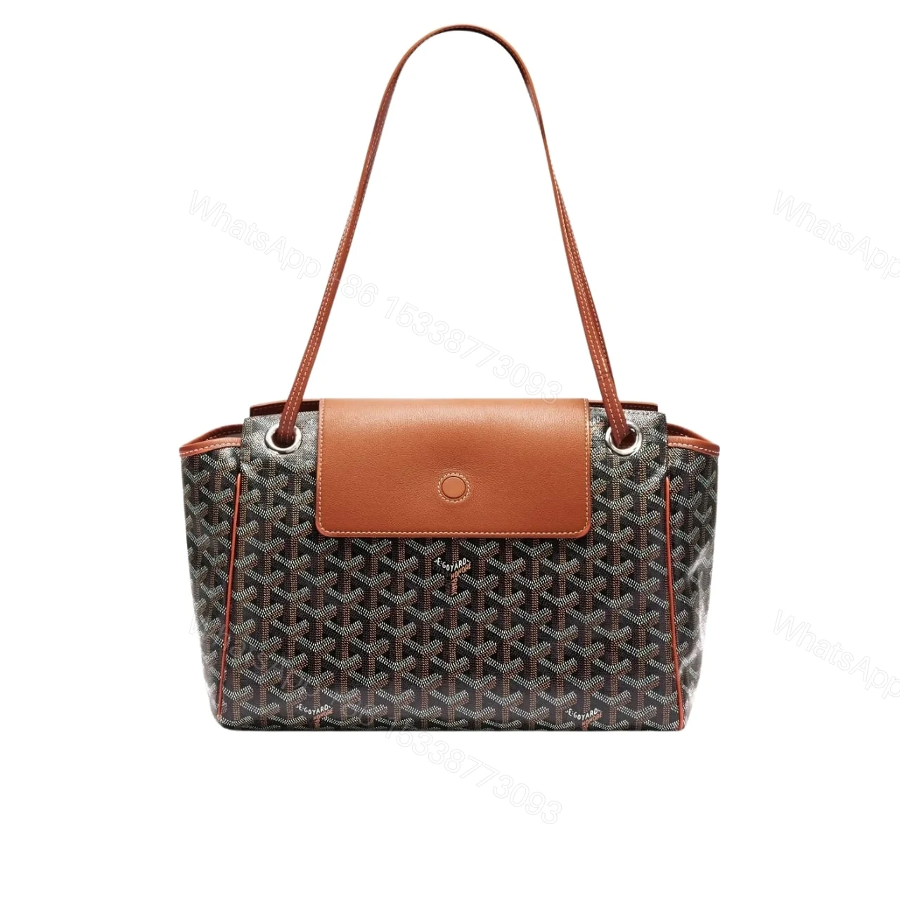 GOYARD ROUETTE SOUPLE BAG BLACK AND TAN 31CM ROUETTPMLTY01CL03P — view 1