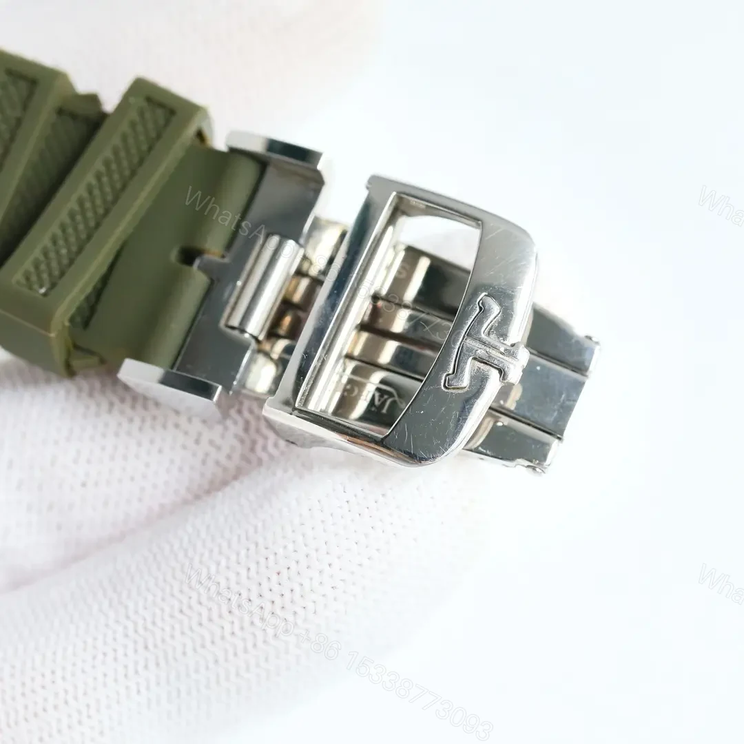 View 7 of Jaeger LeCoultre Green Beichen Watch Rubber Strap Ultimate 42MM JLC-POL-GRN-RUB-42