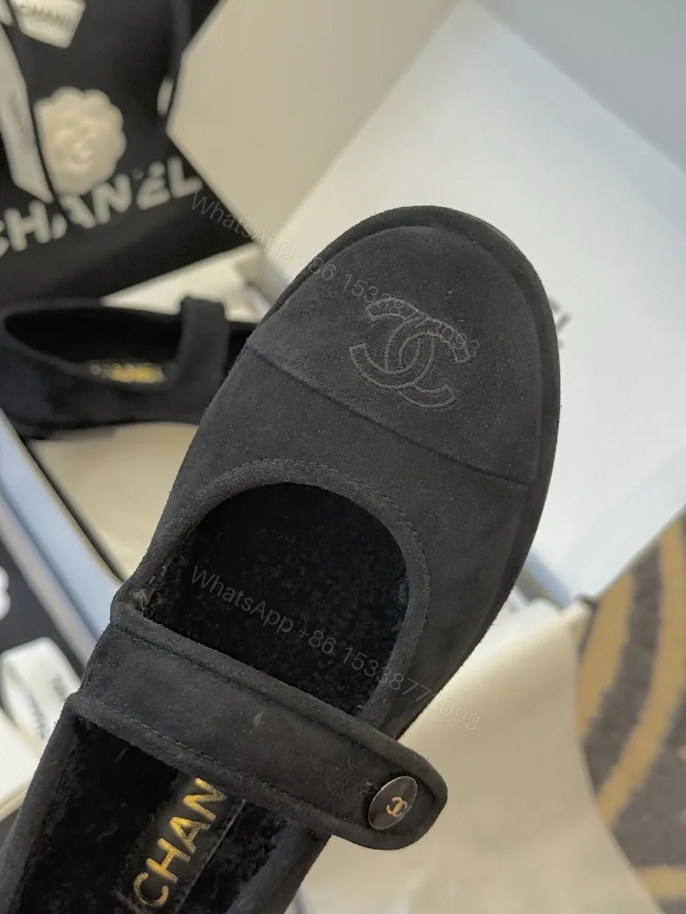 View 5 of Velvet Mary Janes: Quiet Luxury, Comfortable Chic Flats
