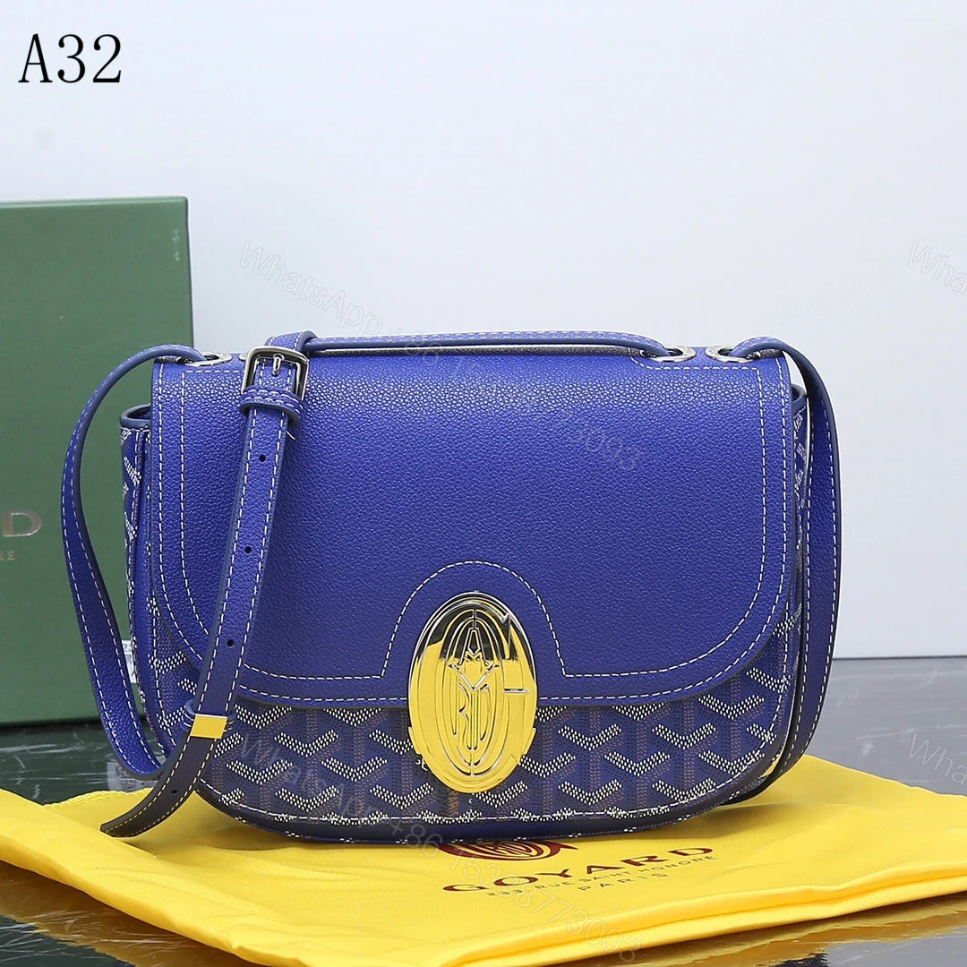 View 3 of GOYARD SEAL CLASP THE 233 BAG BLUE 25CM