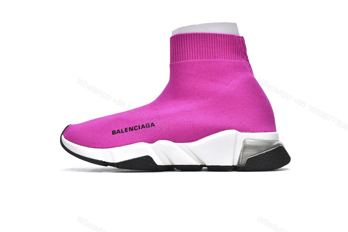 View 15 of Balenciaga Speed Trainer Rose Red
