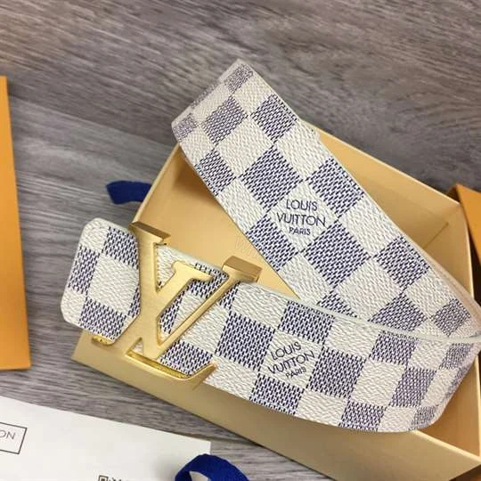 View 2 of LV INITIALES DAMIER BELT – B134