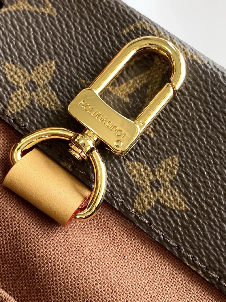 View 7 of Structured Monogram Canvas Tote: Modern Luxury, Everyday Versatility